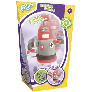 Set de creatie Totum - Fa un robot, rosu