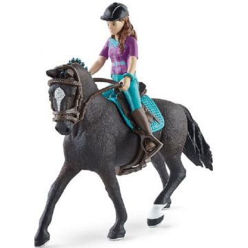 Set de joaca Schleich Horse Club - Clubul de echitatie Lisa si Furtuna