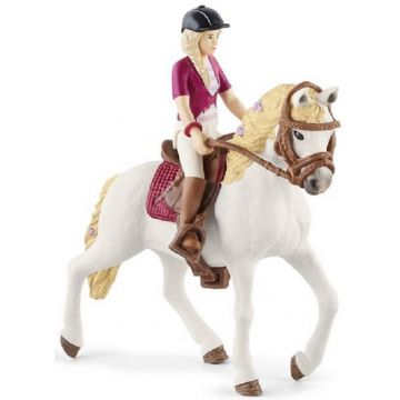 Set de joaca Schleich Horse Club - Clubul de echitatie Sofia si Culoarea Roz
