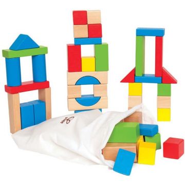 Set de joc HaPe International - Cubulete din lemn, 50 bucati