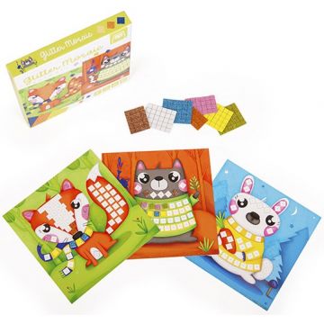 Set pentru decorare Eurekakids - Mozaic stralucitor