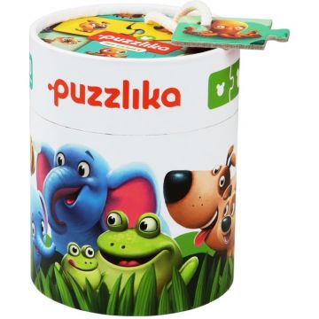 Set puzzle-uri educative Puzzlika - Familia mea, 20 piese