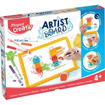 Set tabla magnetica Maped Creativ - Artist Board, cu figurine