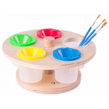 Suport rotativ cu accesorii pentru desenat Classic World Educational
