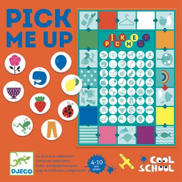 Joc educativ Djeco, Pick me up- Potriveste piesele