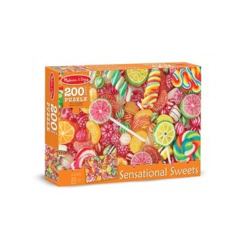 Puzzle 200 piese Acadele si bomboane