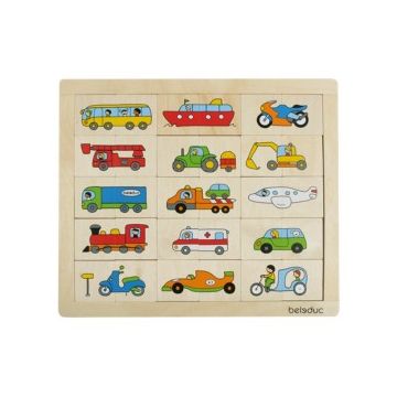 Puzzle Amesteca si potriveste Transport