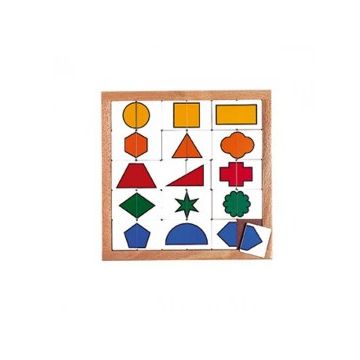 Puzzle pentru gradinita Forme de sortare - Educo