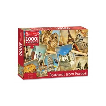 Puzzle Vederi din Europa - Melissa and Doug