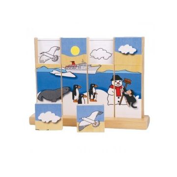 Puzzle vertical Pinguinii