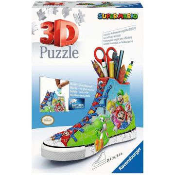 3D Puzzle Ravensburger din 108 de piese - Super Mario Sneaker