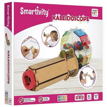 Constructor din lemn Smart Games Smartivity - Caleidoscope, 127 piese