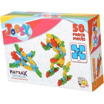 Constructor educativ Matrax, 50 piese