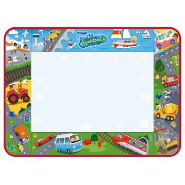 Covoras de desen Tomy Aquadoodle - Aventuri cu carucioare