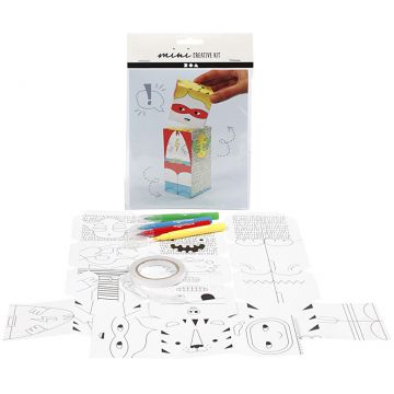 Cuburi de colorat Creativ Company - Monstri si roboti