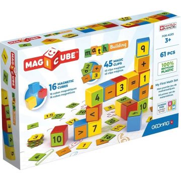 Cuburi magnetice Geomag - Matematica, 61 piese