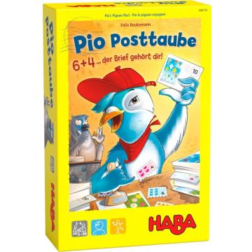 Haba Joc de numărat pentru copii - Oficiul poștal și porumbelul