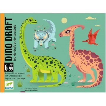 Joc de carti Djeco - Dino Draft