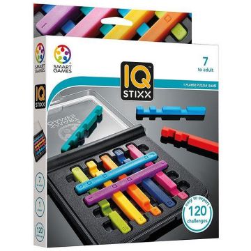 Joc de logică pentru copii Smart Games - Iq Stixx, cu 120 de provocari