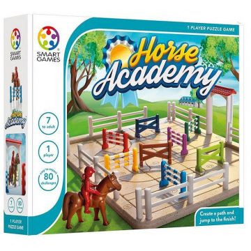 Joc de logică Smart Games - Horse Academy, cu 80 de provocari