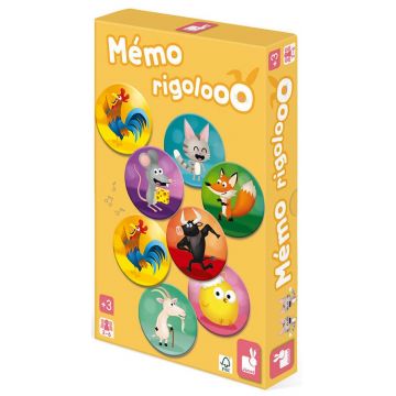 Joc de memorie Janod - Rigolooo