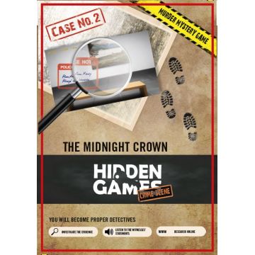 Joc de societate Hidden Games Crime Scene: The Midnight Crown - Tematic