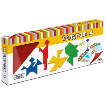 Joc din lemn  Cayro - Tangram pentru patru persoane