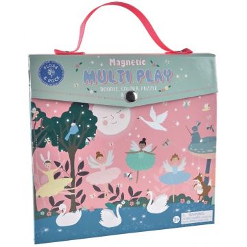Joc magnetic pentru copii Floss & Rock - Balerine