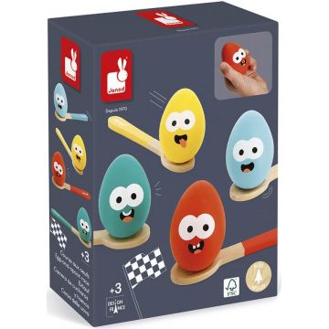 Joc pentru copii Janod - Intrecerea cu linguri