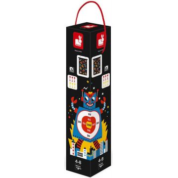 Joc pentru copii Janod - Sageți magnetice, cu roboti