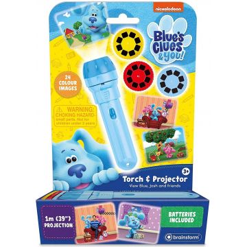 Jucarie Brainstorm - Lanterna cu reflector, Blue's Clues