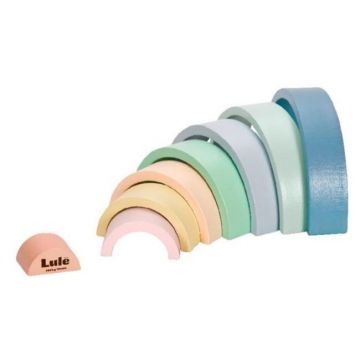 Jucărie din lemn Lule Toys - Rainbow