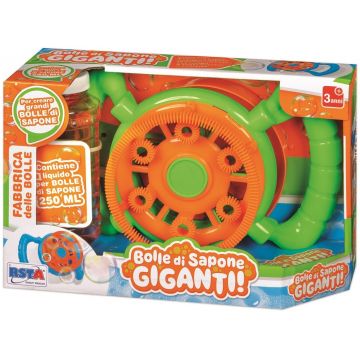 Jucărie pentru copii RS Toys - Masina cu bule de sapun, verde