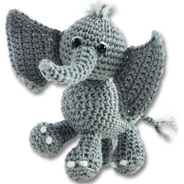 Kit de crosetat creativ Folia - Elefantul