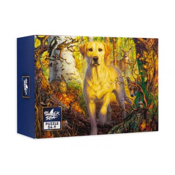 Mini puzzle Black Sea din 54 de piese - Aventura in padure