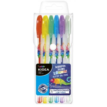 Pix cu gel Brocart Kidea - 6 culori