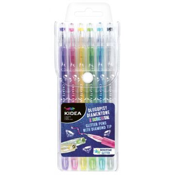Pixuri brocart Kidea - 6 culori, diamant