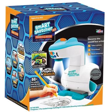 Proiector pentru schițe și desen TM Toys - Smart Sketcher 2.0