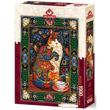 Puzzle Art Puzzle din 1000 de piese - Pisica regala