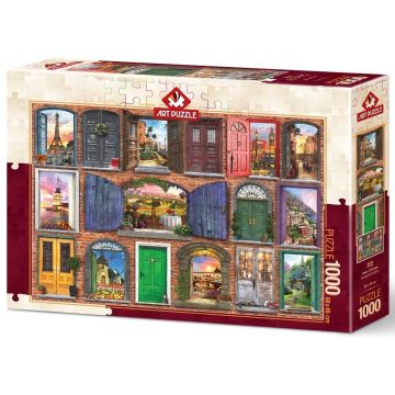 Puzzle Art Puzzle din 1000 de piese - Usile din poveste