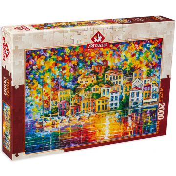 Puzzle Art Puzzle din 2000 de piese - Port colorat