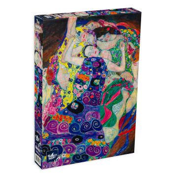 Puzzle Black Sea din 1000 de piese - Fecioara, Gustav Klimt