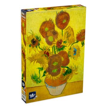 Puzzle Black Sea din 1000 de piese - Floarea soarelui, Vincent van Gogh