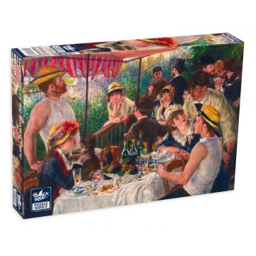 Puzzle Black Sea din 1000 de piese - Pranz pe barca, Pierre-Auguste Renoir