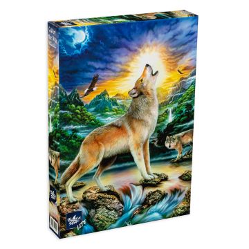 Puzzle Black Sea din 1000 de piese - Salbaticul cheama