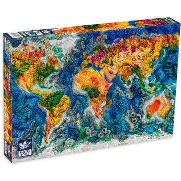Puzzle Black Sea din 500 de piese - O lume de fire, Vanessa Baragao