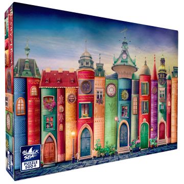 Puzzle Black Sea din 500 de piese - Orasul cartilor