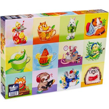 Puzzle Black Sea Premium din 1000 de piese - Copilasii dulci