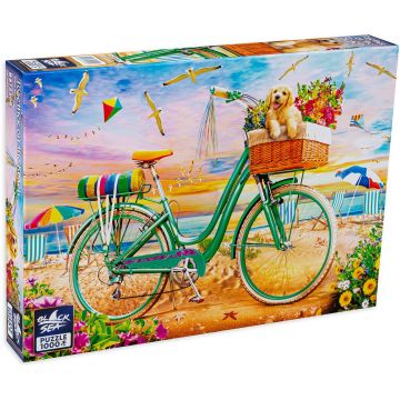 Puzzle Black Sea Premium din 1000 de piese - Cu un prieten pe plaja