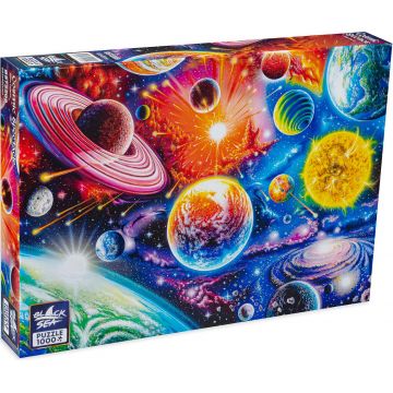 Puzzle Black Sea Premium din 1000 de piese - Extravaganta spatiala